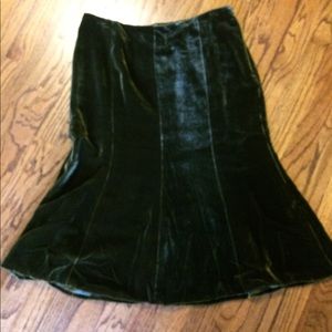 Ralph Lauren Velvet Skirt